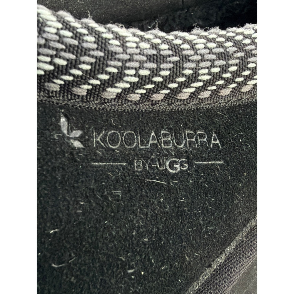 Koolaburra by UGG Burree Platform Mules Black Suede Clogs 1159392 Womens 8 - Picture 5 of 8